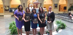 Washington Union High School Agriculture teacher, Katie Maiorino, was honored to be accepted to the 2018 USDA Kika De La Garza Fellowship Program. SHe is pictured here with 4 other fellowship recipients.