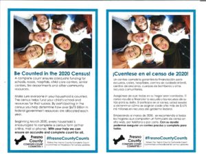 This flyerencourages all families to participate in the 2020 Census.