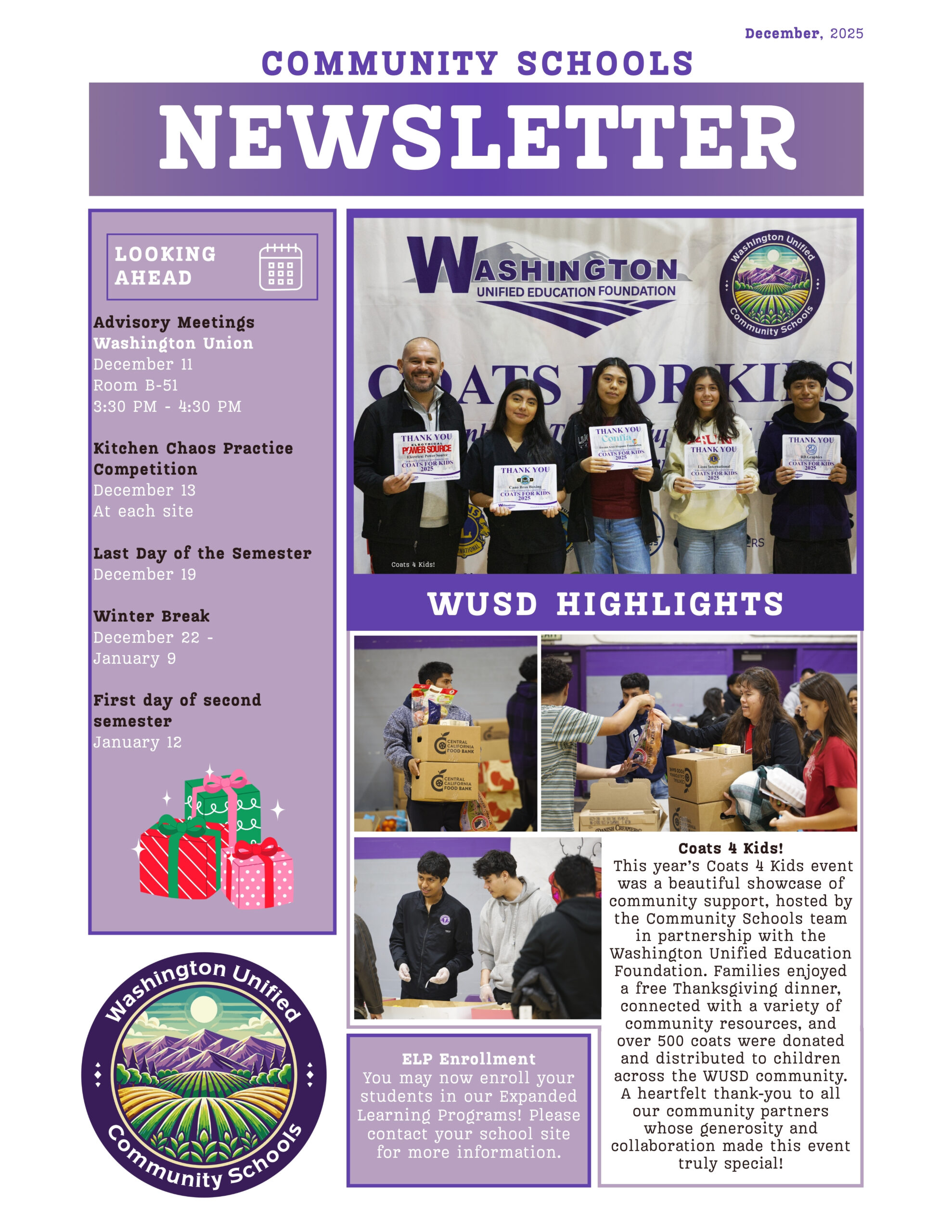 December CS Newsletter
