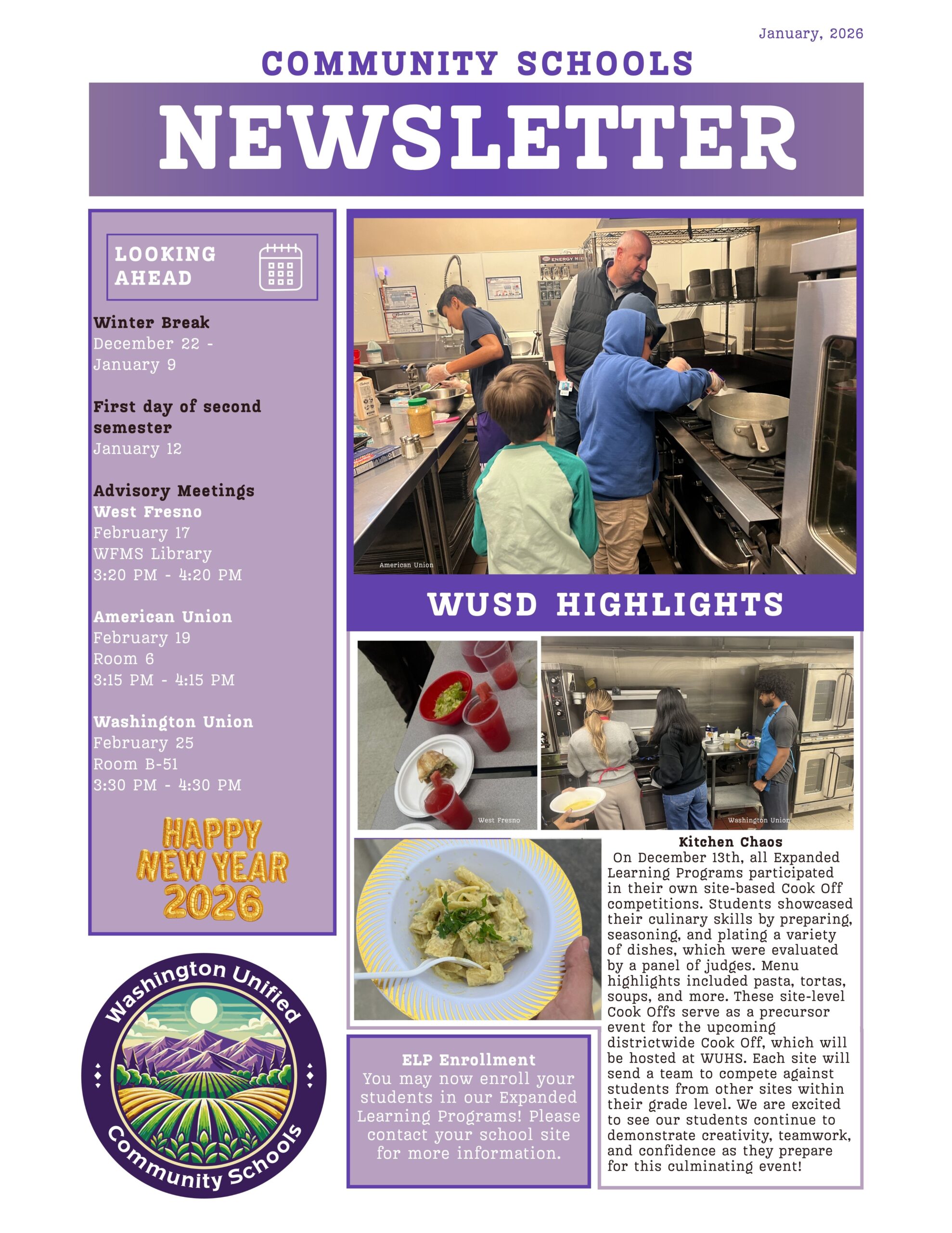 December CS Newsletter