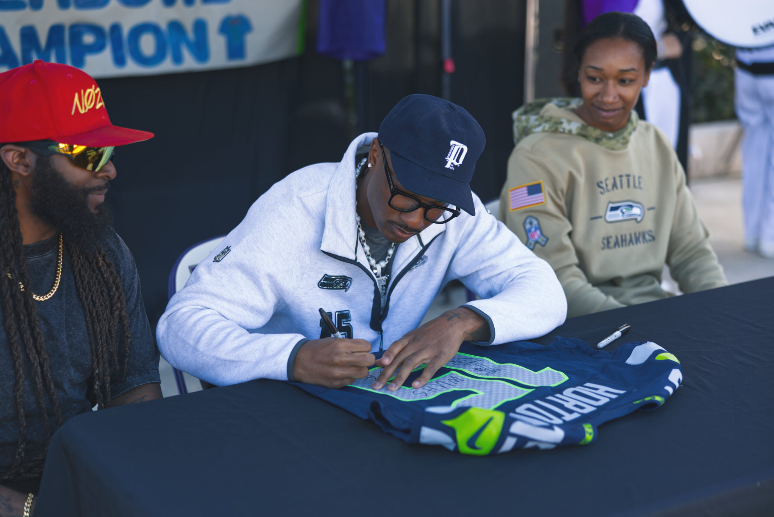 Tory Horton visti to WUHS