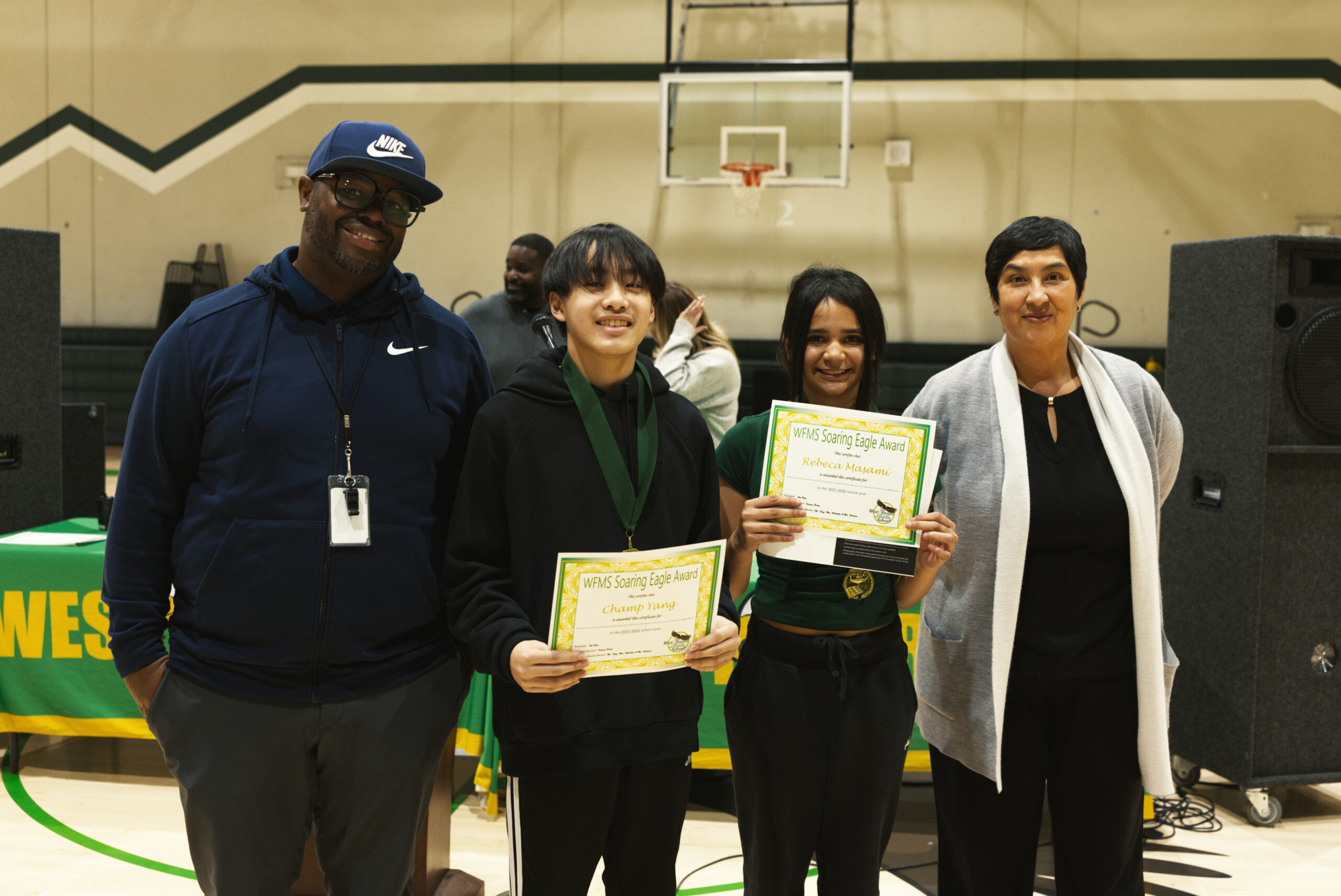 Academic Awards assembly at WFMS