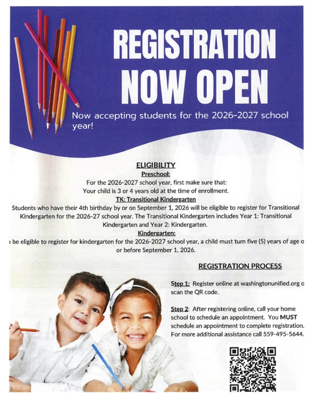 Registrion Open Flyer English
