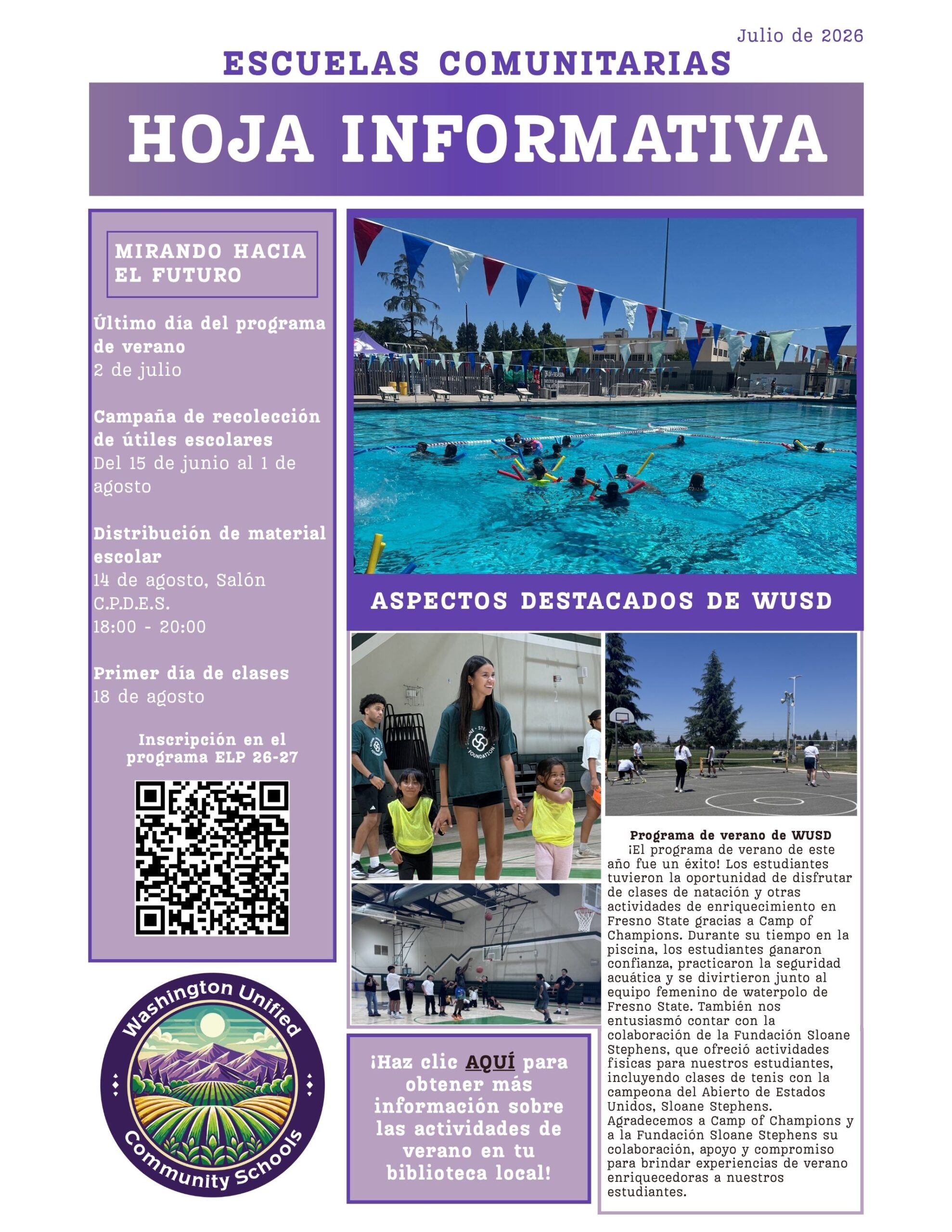 (Spanish) July 2026 December CS Newsletter