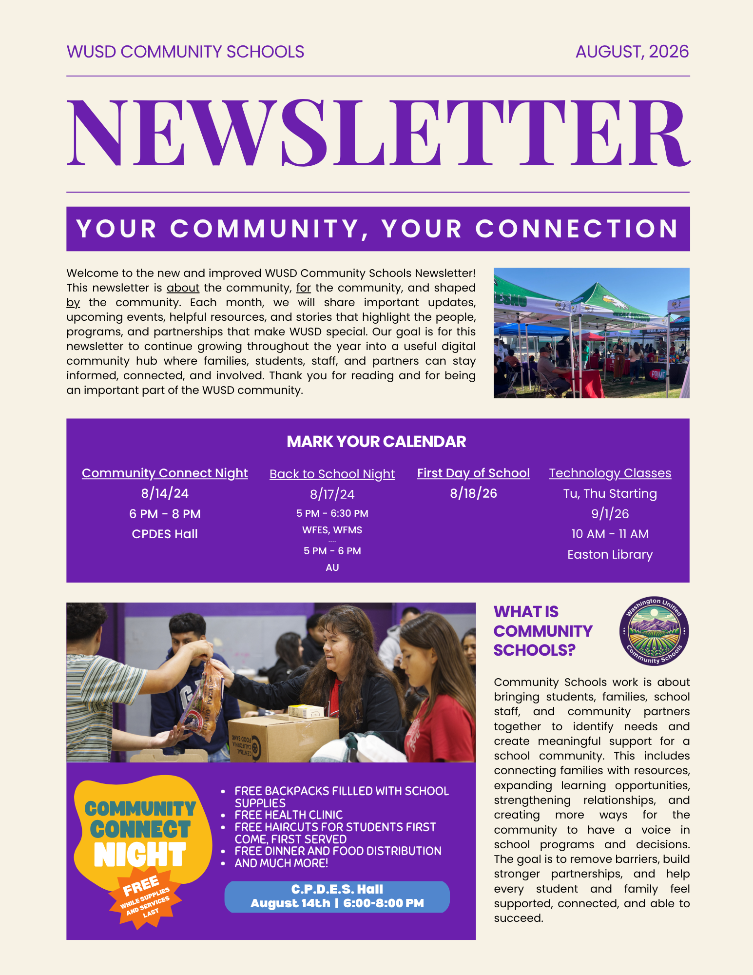 1 December CS Newsletter