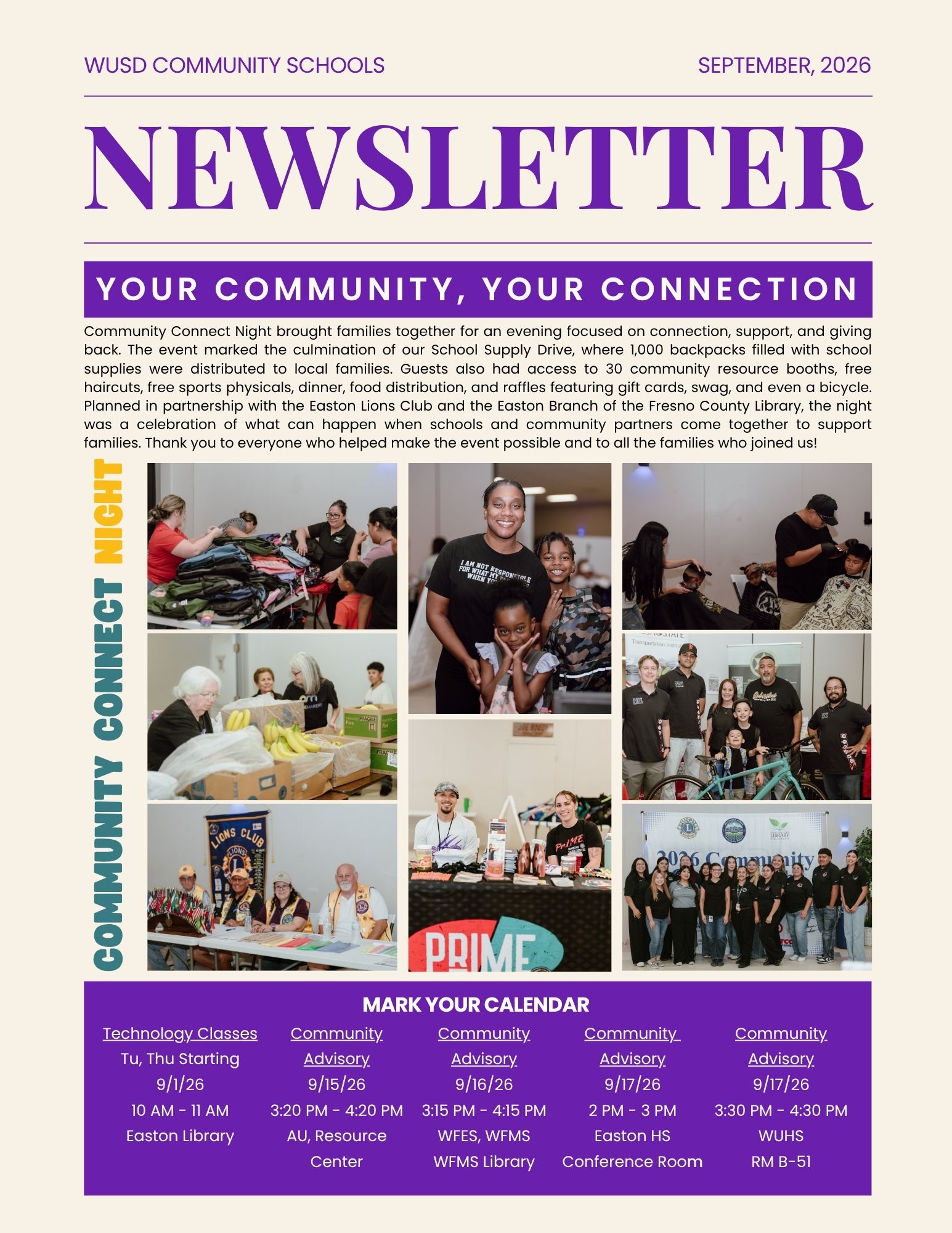 1 December CS Newsletter