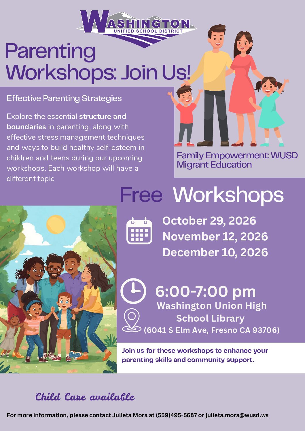 Flyer - Parenting Workshops Join Us! (18)