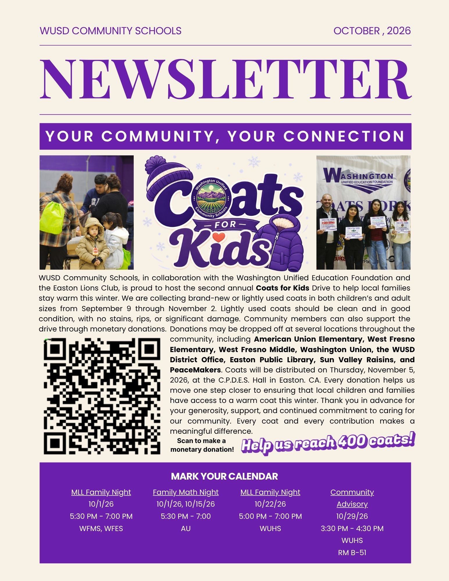 1 December CS Newsletter