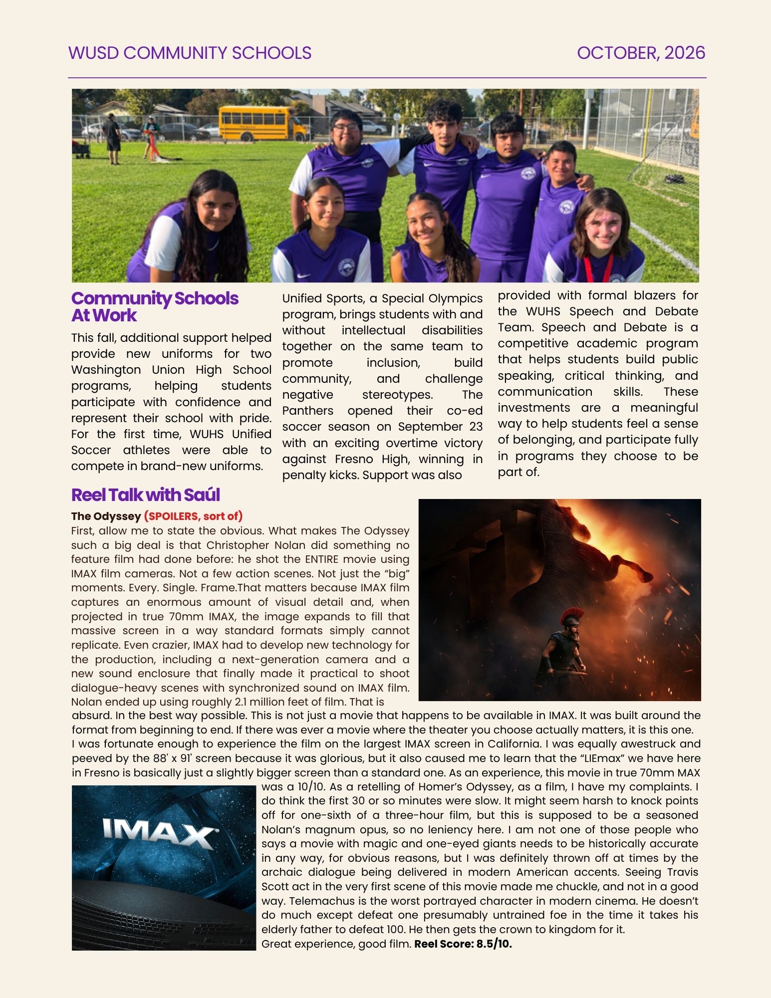3 December CS Newsletter